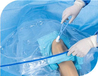 KNEE ARTHROSCOPY DRAPE